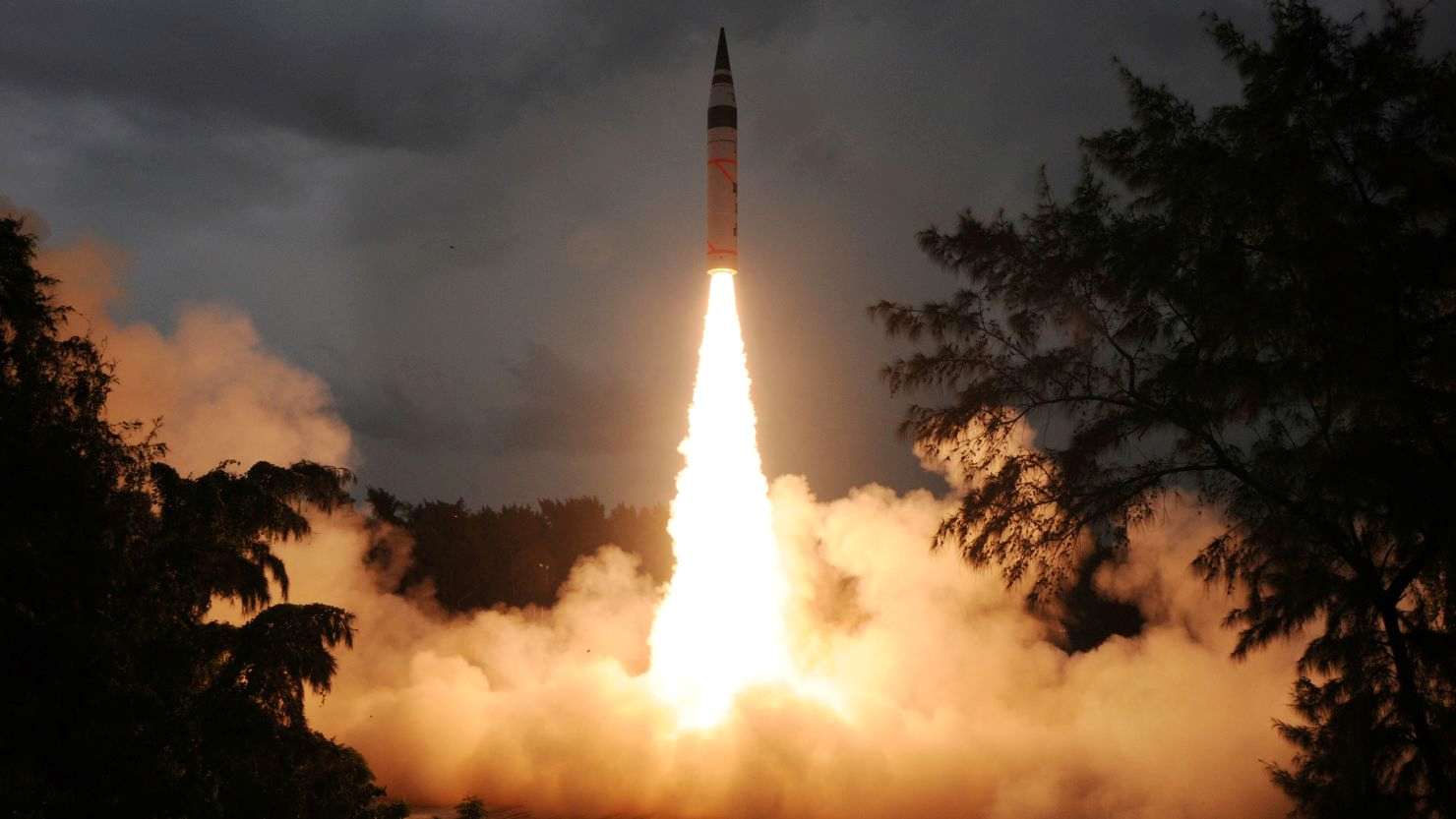 Agni Prime Missile Fired From Train