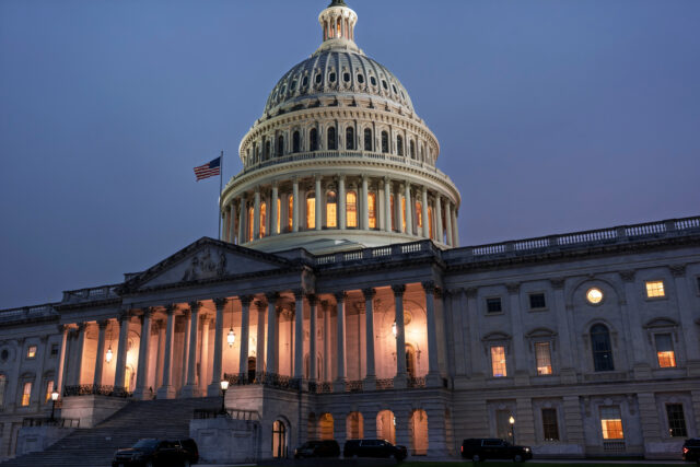 The government shut down early Wednesday after the Senate 
