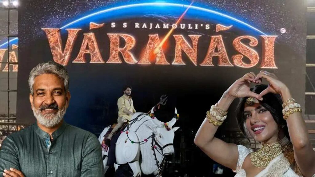 SS Rajamouli unveiled the first look of his ₹1200-crore film Varanasi, considered his most ambitious venture yet. A grand, larger-than-life event was organized in Hyderabad on November 15, attended by Mahesh Babu, Priyanka Chopra, and Prithviraj Sukumaran.