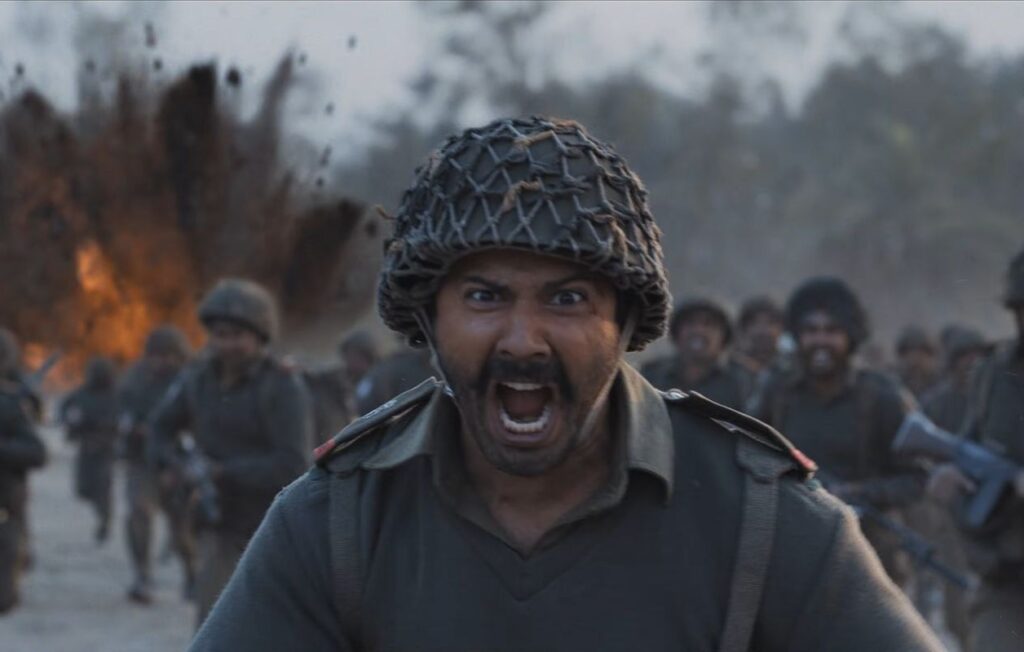 Border 2 mein Varun Dhawan ek disciplined aur fearless soldier ke role mein nazar aayenge, jahan woh apni duty ke prati atoot sankalp aur jazba dikhate hain. Unka kirdaar jung ke beech zimmedari, junoon aur emotional depth ko darshata hai, jo film ki kahani ko aur zyada majboot banata hai.